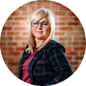 Danuta Czajka  Kierownik działu administracji