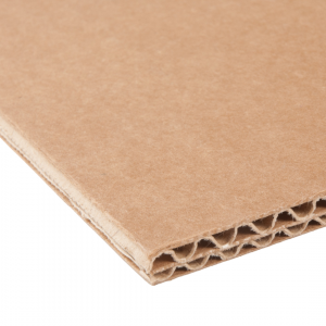 Sheet of 5-layer cardboard Rigid spacer, available in various thicknesses and waves: BC cardboard - its thickness is from 6 to 7 mm; BE cardboard - available in a thickness from 3.7 to 5 mm.