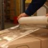 Folia stretch w magazynie
