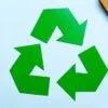 Richtige Mülltrennung und Recycling von Verpackungsabfällen – Luftpolsterfolie, PE-Schaum.