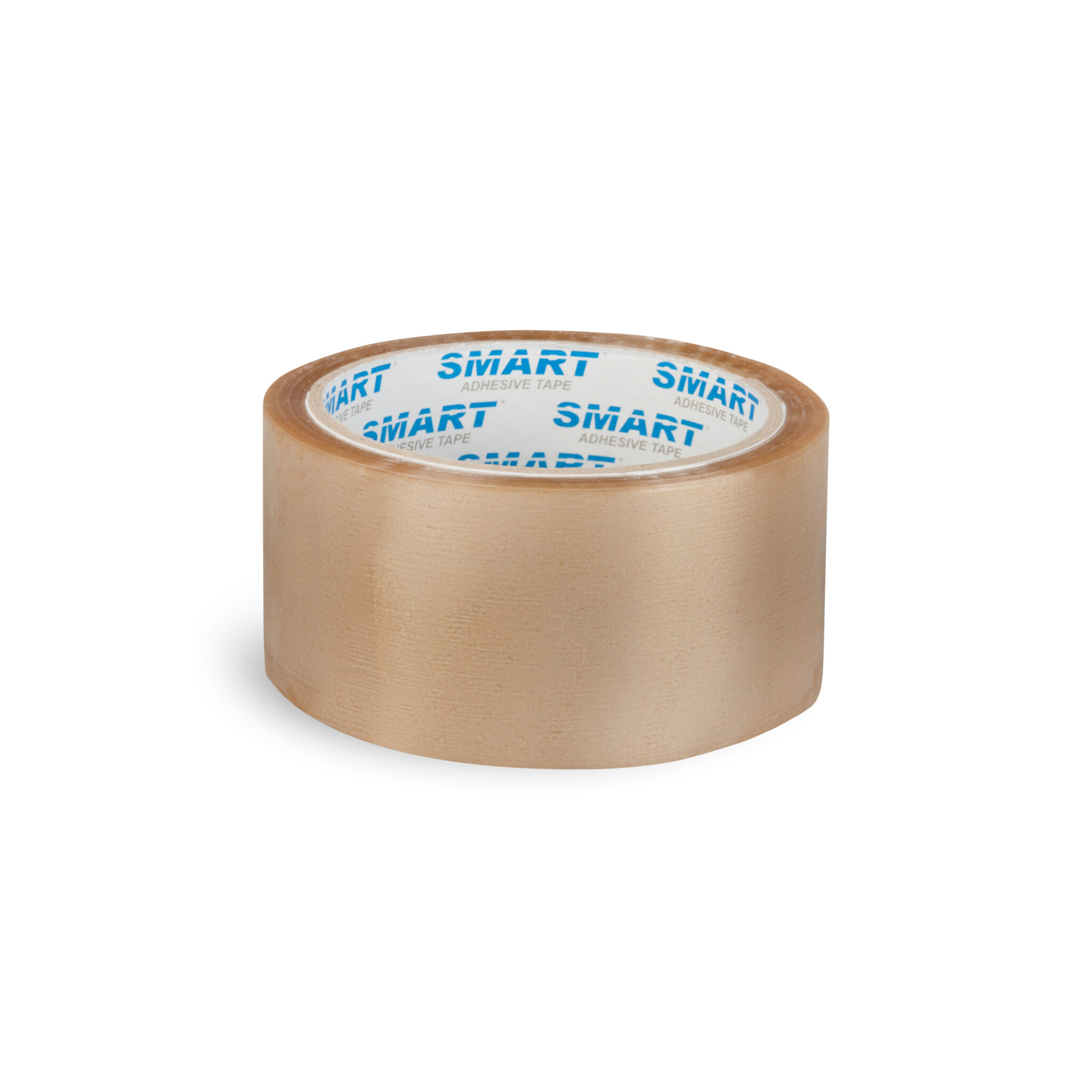 rubber-adhesive-packing-tape rown rubber adhesive packing tape used for securely sealing cardboard boxes.
