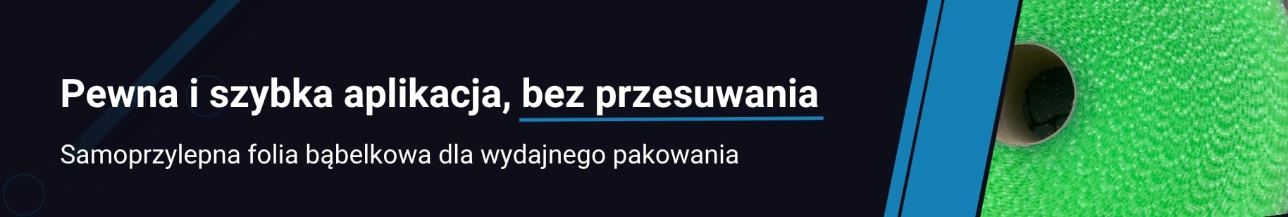 Folia bąbelkowa samoprzylepna (z klejem)