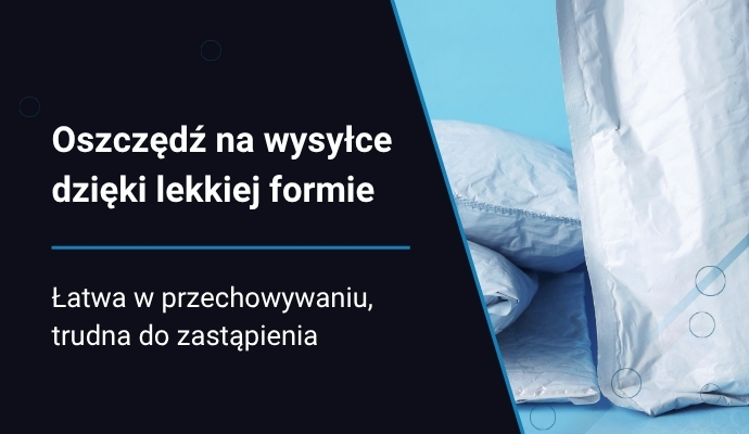 Foliowe koperty bąbelkowe