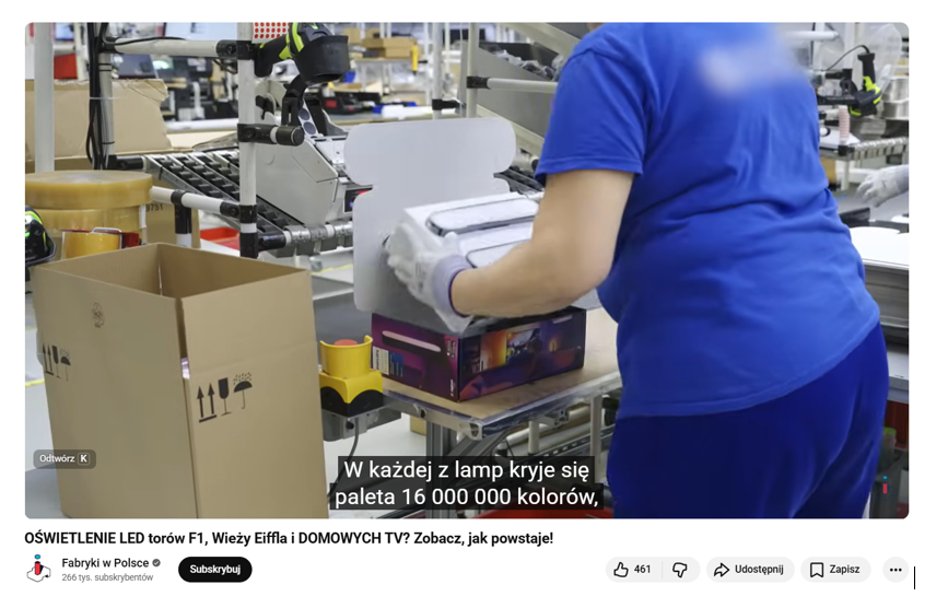 Branża oświetleniowa