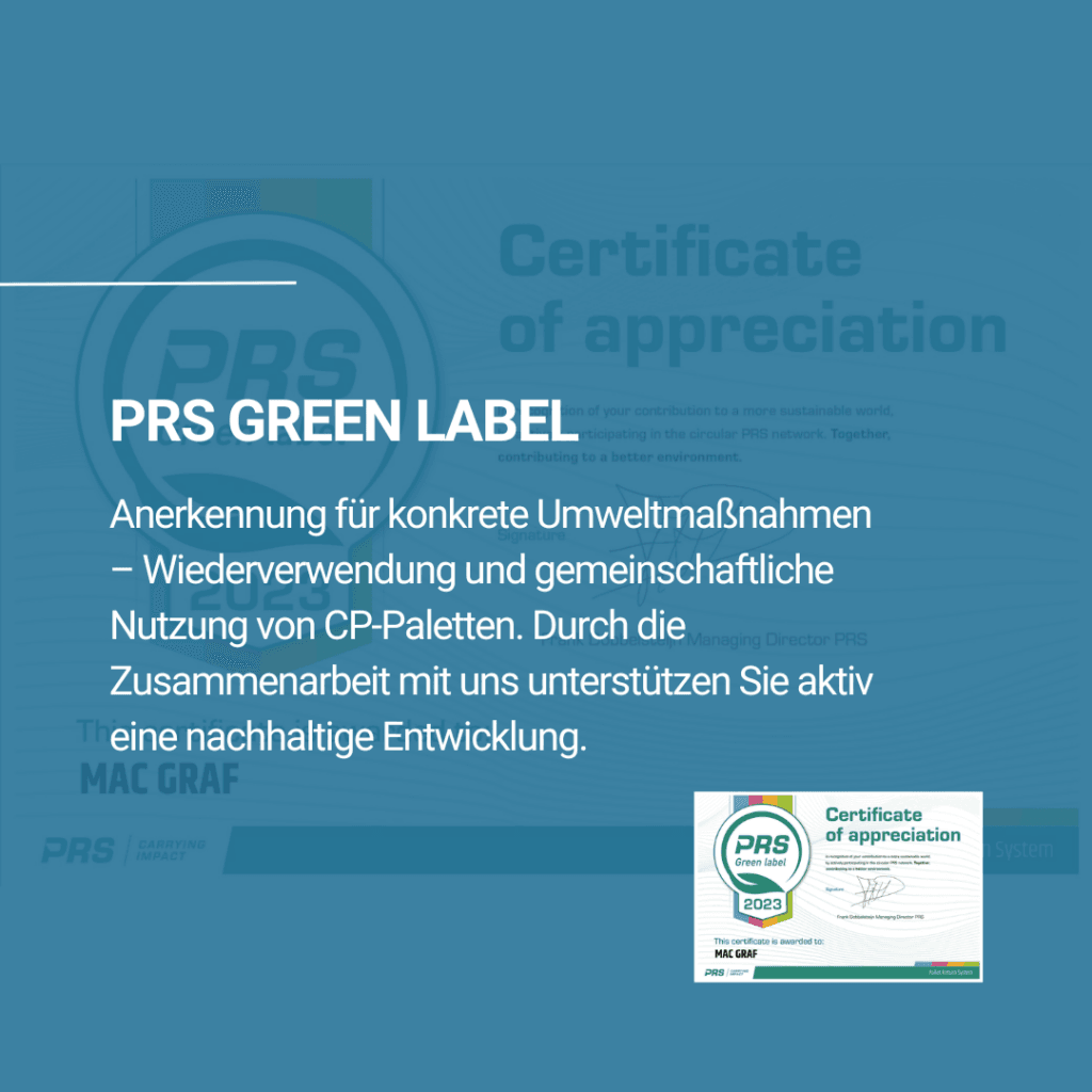 PRS GREEN LABEL