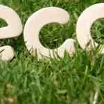 eco-schriftzug-auf-grünem-rasen