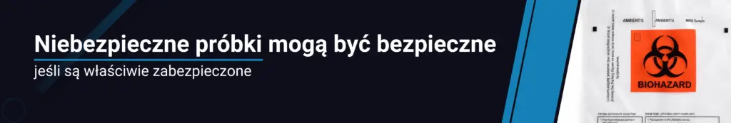 Worki medyczne BIOHAZARD na odpady niebezpieczne i zakaźne 
