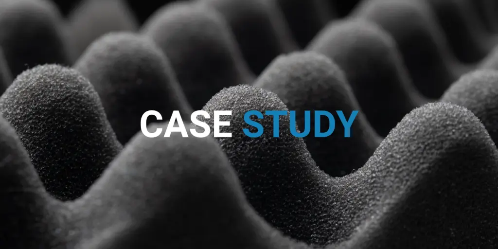 Case Study – PE-Schaumstruktur als Symbol für Verpackungslösungen und Produktschutz