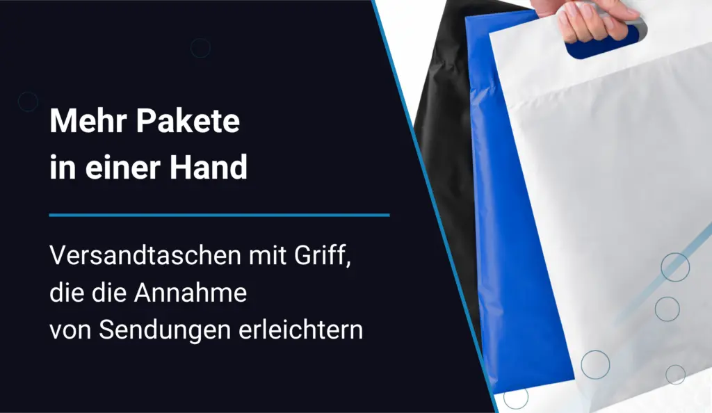 Kurier-Versandtaschen mit Griff