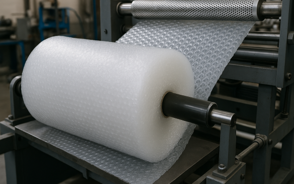 Jak wygląda proces produkcji folii bąbelkowej