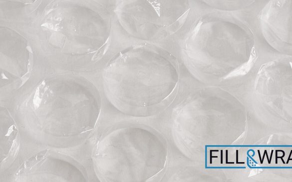 Folia bąbelkowa z dużym bąblem 3 cm – folia Fill&Wrap stosowana do wypełniania pustych przestrzeni w paczkach i zabezpieczania produktów.