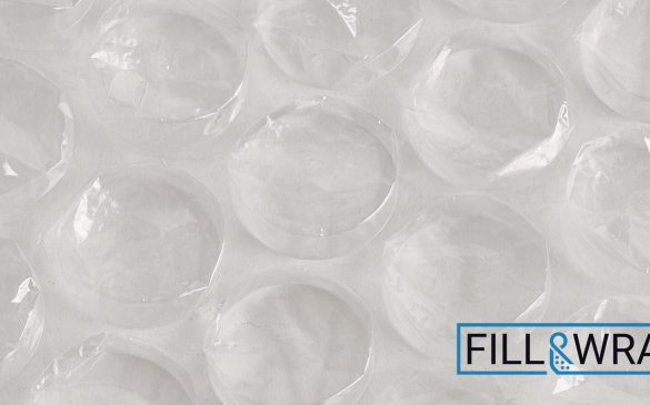 Folia bąbelkowa z dużym bąblem 3 cm – folia Fill&Wrap stosowana do wypełniania pustych przestrzeni w paczkach i zabezpieczania produktów.